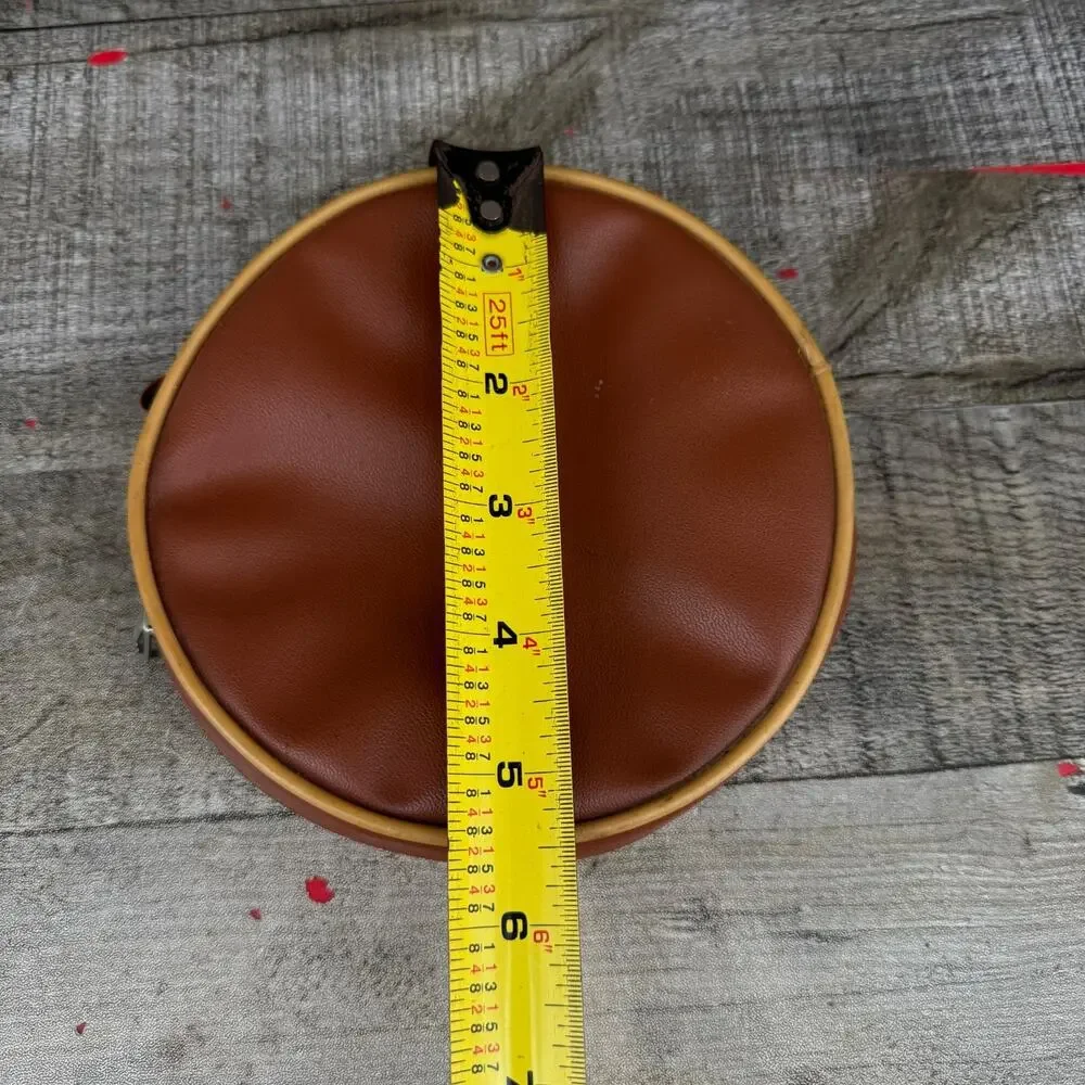 Vintage Agfa Brown Lens Zipper Case
